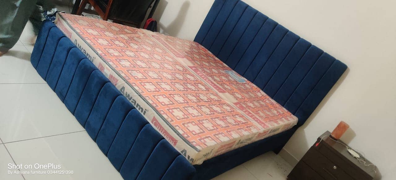 King size bed |only bed 32k  | wooden bed set | 03305746921 3