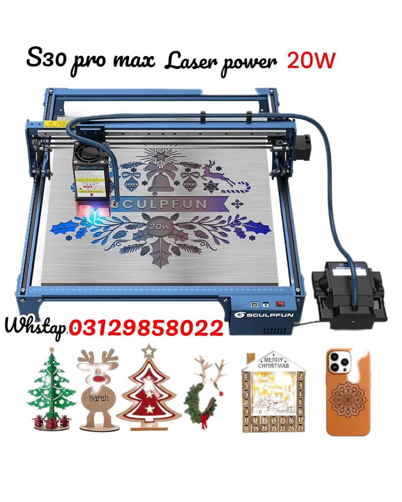 Sculpfun s30 pro max 20w laser power 0