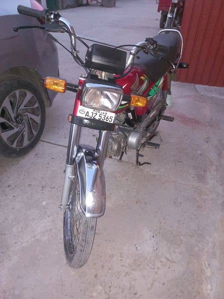 Honda cd 70 2022 model for sale 1