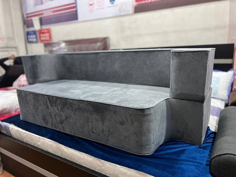 Foam sofa cum bed (sofa +bed)(2in1)(Molty foam ) 1