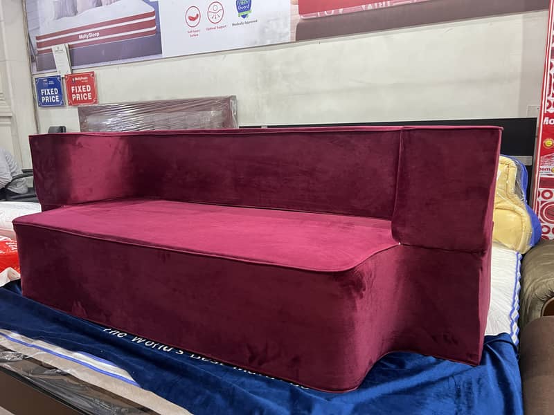 Foam sofa cum bed (sofa +bed)(2in1)(Molty foam ) 6