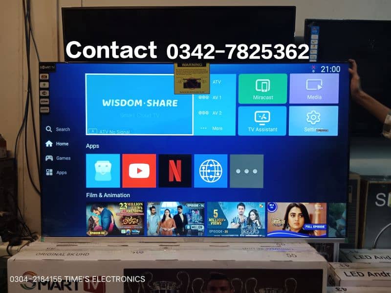 New 55 inch android smart led tv new model 0