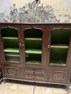 Pure wooden Showcase Made of Hand made chinyuti