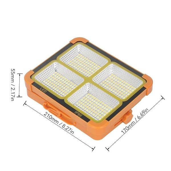 Solar outdoor rechargeable light 1