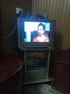 LG original tv with trolley