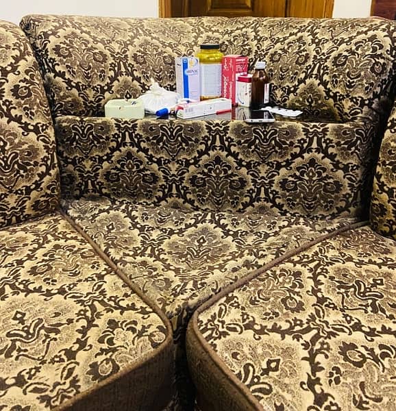 LShaped Sofa set with center table 3