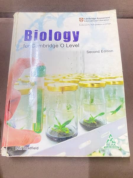 biology book for Cambridge O levels 2