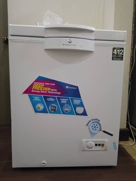 New Condition Deep Freezer Only 15 Days Used with Warranty 1