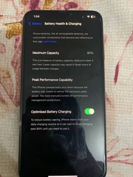 iphone Xs max non pta factory unlock 512 Gb 78%bh 7