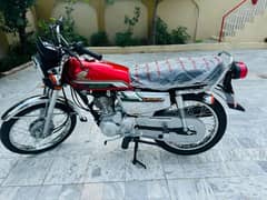 Honda 125 self start new condition Antique peace