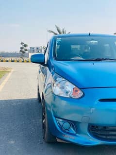 Mitsubishi Mirage 2012. . it's fuel efficient 18: to 24 per liter ave