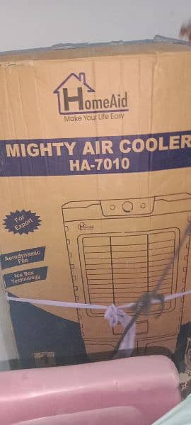 MIGHTY AIR COOLER. HA-7010 10 By 10 Condition With. 1 Year waranty 2