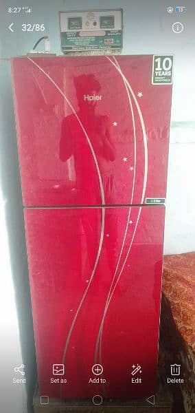 Haier fridge 0