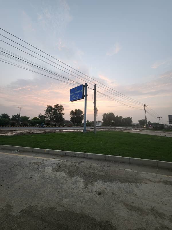 5 Marla Possession plot Available On Easy Installment plane Bahria Nasheman Lahore 1