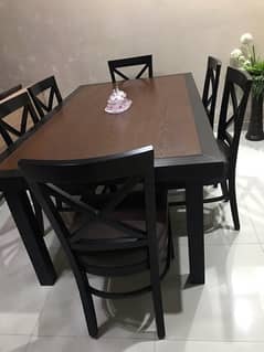 Six seats (Habitt) Dining table