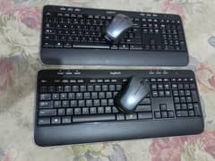 Logitech wireless mouse keyboard (1 month warranty)