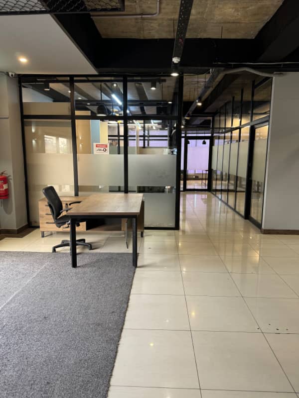 Brand New Furnished Office Space For Rent In Gulberg Main Boulevard 7