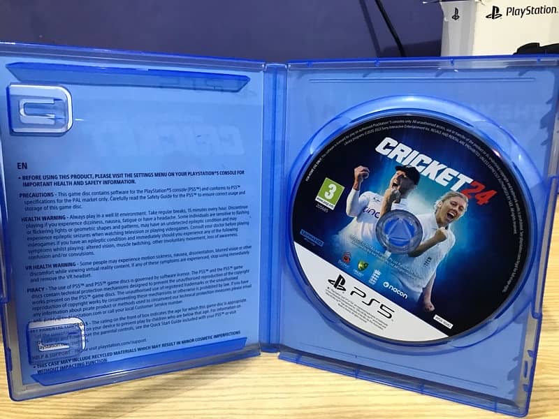 Cricket 24 PS5 New Like Condition 0