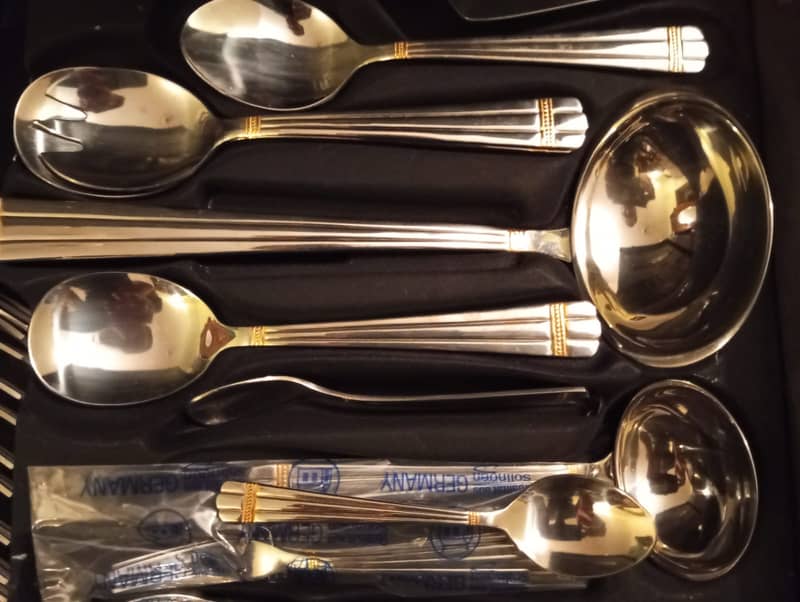 Urgent sale SOLINGEN GERMANY 72 PCS STAINLESS 18/10 CUTLERY SET 11