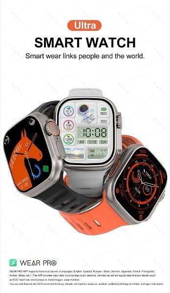 Ultra Smart Watch – Full Touch 2.09″HD Screen Smart Bluetooth Calling 2