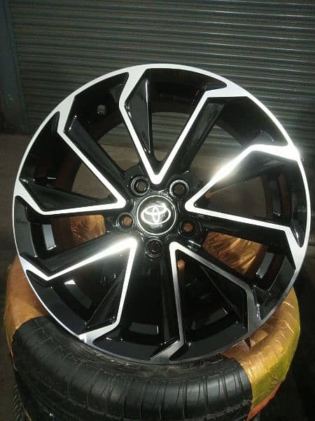 BRAND NEW ALLOY RIMS FOR GRANDE COROLLA 2024 1