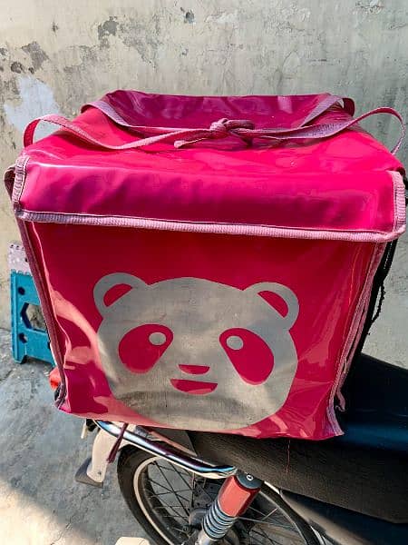 Food Panda Delivery Bag 0