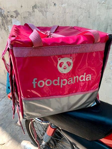 Food Panda Delivery Bag 3