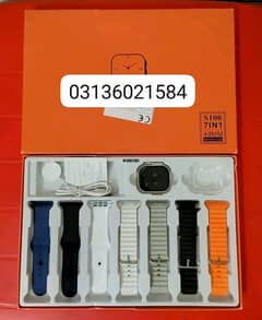 7 Strap Smart Watch s100 ultra