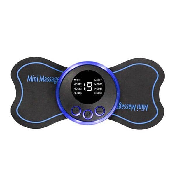 EMS Foot Massager Mat Electric + Mini Body Massager Combo Pack of 2 4