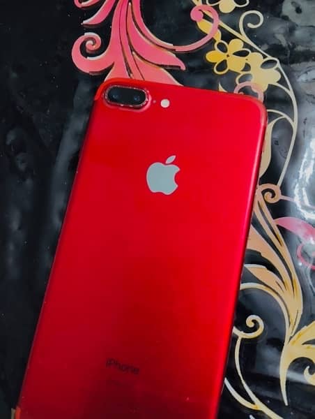 iPhone 7+, red color PTA approved 128 gb 1