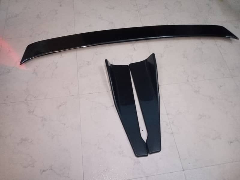 2007-2012 honda civic vertex lip spoiler and side skirts 0