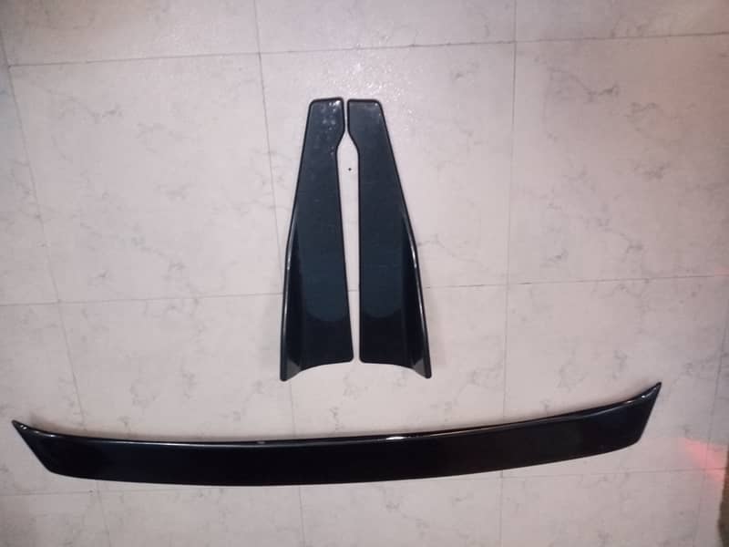 2007-2012 honda civic vertex lip spoiler and side skirts 4