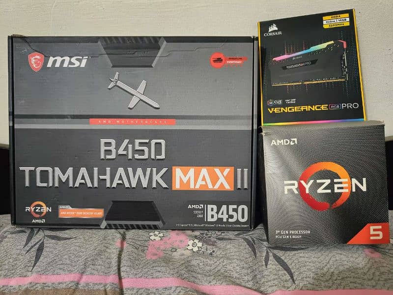 Gaming PC RYZEN 5 3600 XT WITH TOMAHAWK B450 MAX II 2