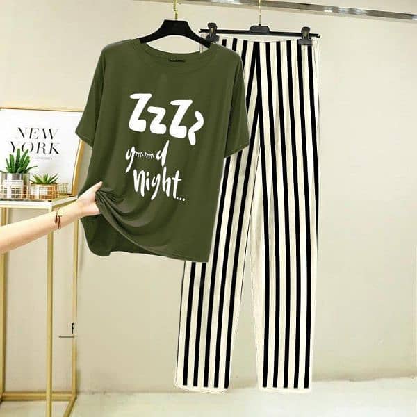 2 Pcs stitched sleepwear for women |Home delivery free 1