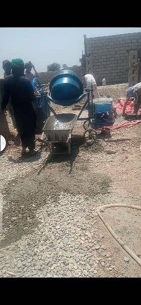 concrete mixture machine 4