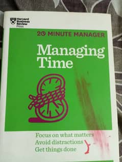 Managing time book | how to manage time