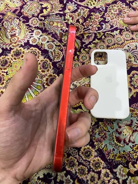 red iPhone 12 / 128gb /  sim working /80%health 10 by 10 ok 1