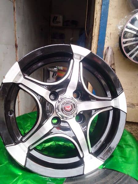 GENUINE ALLOY RIMS FOR SUZUKI ALTO, WAGON R AND TOYOTA PASSO 1