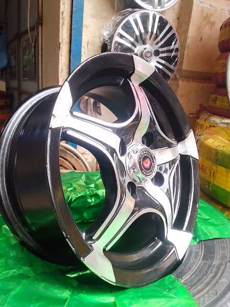 GENUINE ALLOY RIMS FOR SUZUKI ALTO, WAGON R AND TOYOTA PASSO 2