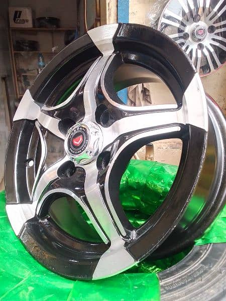 GENUINE ALLOY RIMS FOR SUZUKI ALTO, WAGON R AND TOYOTA PASSO 3