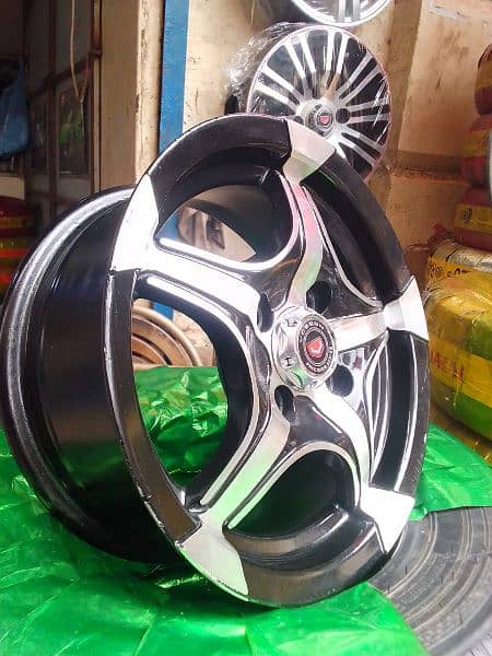 GENUINE ALLOY RIMS FOR SUZUKI ALTO, WAGON R AND TOYOTA PASSO 4