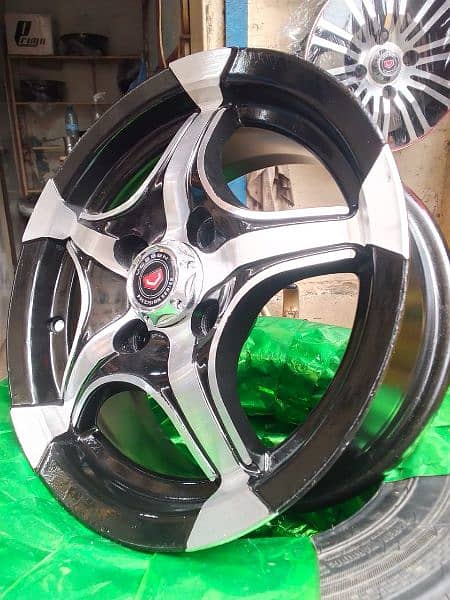 GENUINE ALLOY RIMS FOR SUZUKI ALTO, WAGON R AND TOYOTA PASSO 5