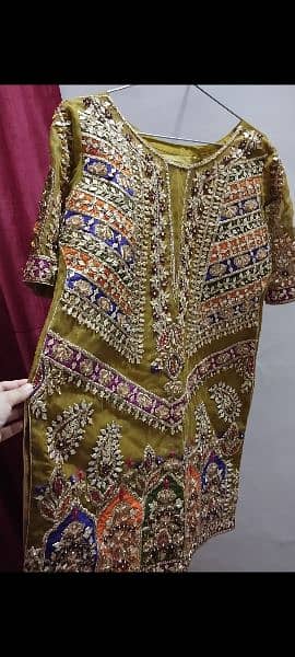 Mehndi dress 1