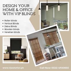 WINDOW BLINDS Roller Blinds services available all over the Lahore