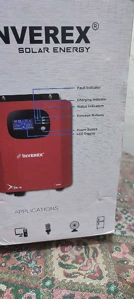 Inverex Solar Inverter Xtron 2400 , 2.4KVA 1600 Watt 4