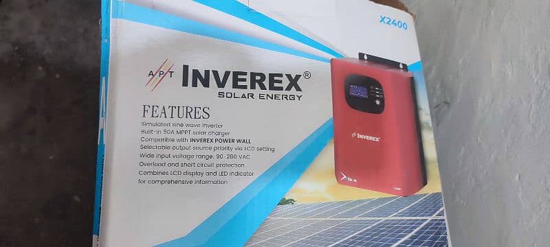 Inverex Solar Inverter Xtron 2400 , 2.4KVA 1600 Watt 6