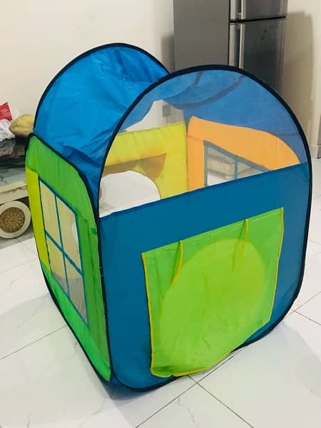 kids tent house with balls 1