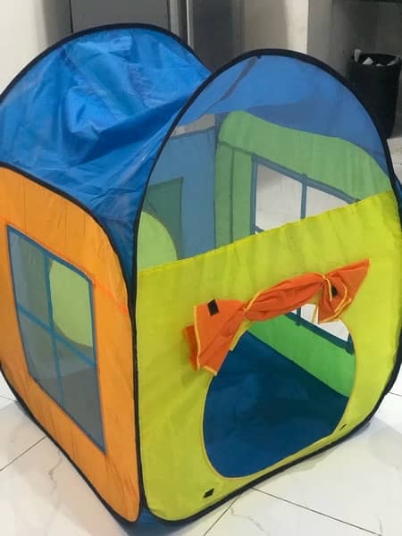 kids tent house with balls 2