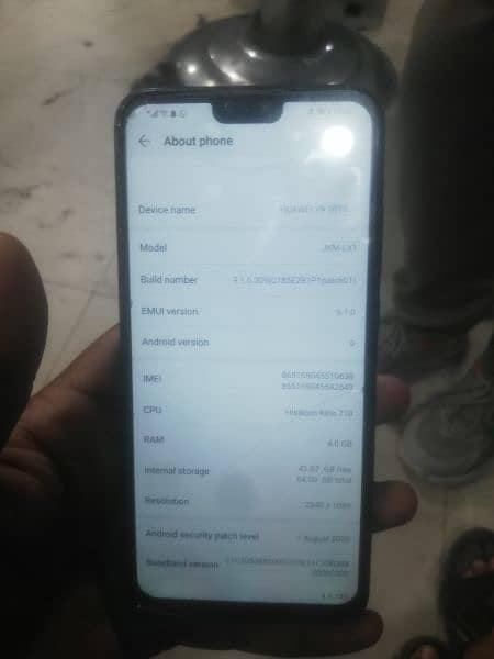 Huawei y9  urgent sale 4