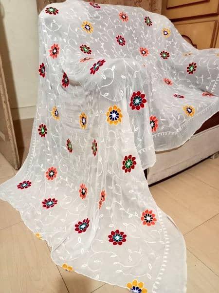 Chiffon embroidery dupatta 3